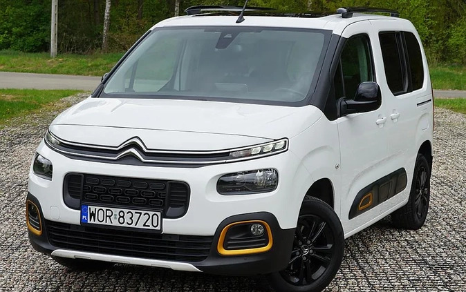 Citroen Berlingo cena 71500 przebieg: 157000, rok produkcji 2021 z Kętrzyn małe 781